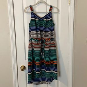 Colorful summer dress.